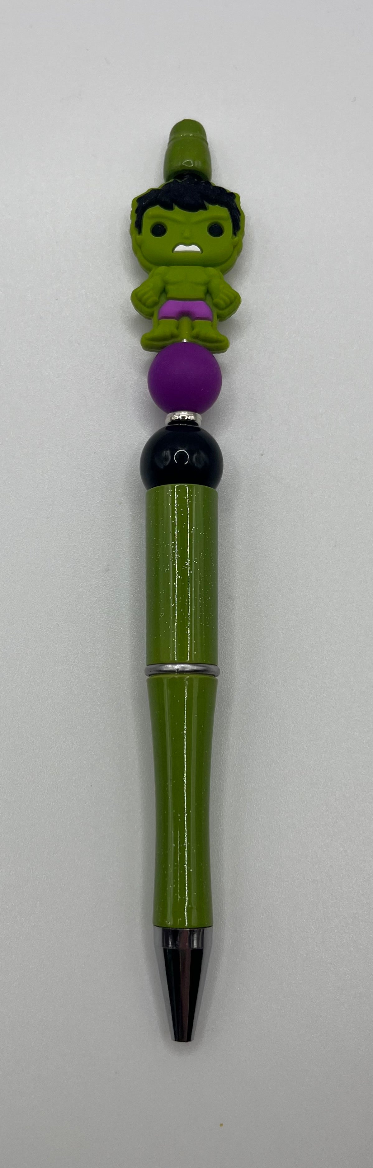 Hulk beaded pen