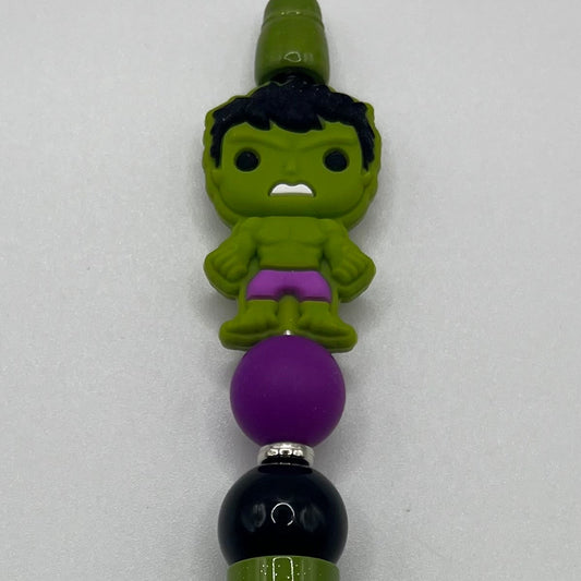 Hulk beaded pen