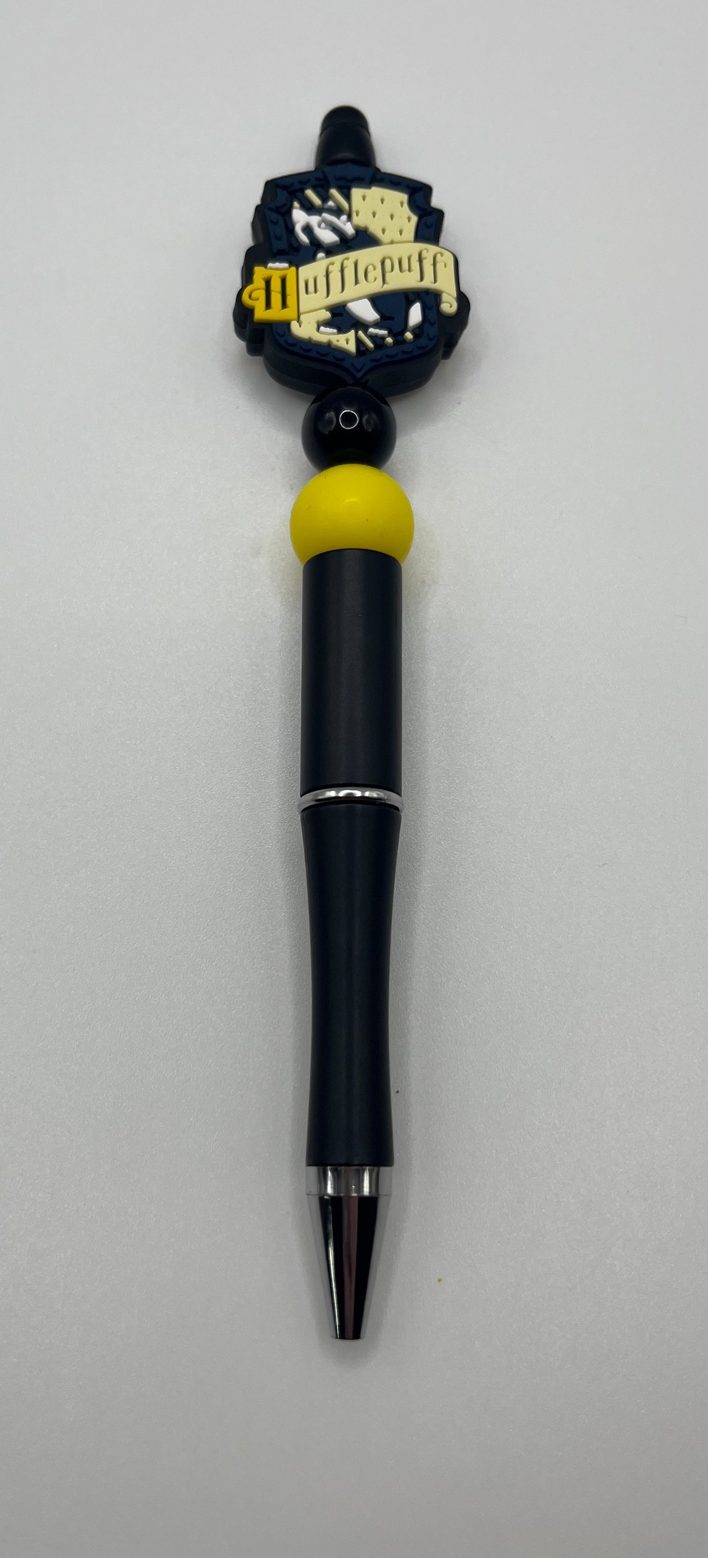 Hufflepuff beaded pen