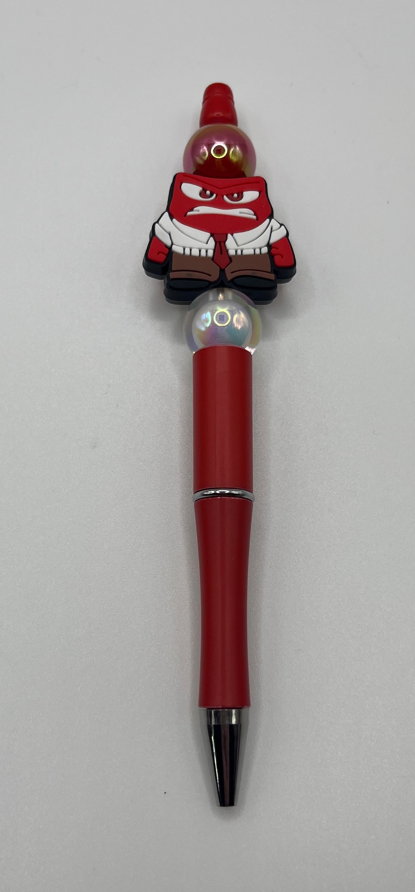 Angry beaded pen