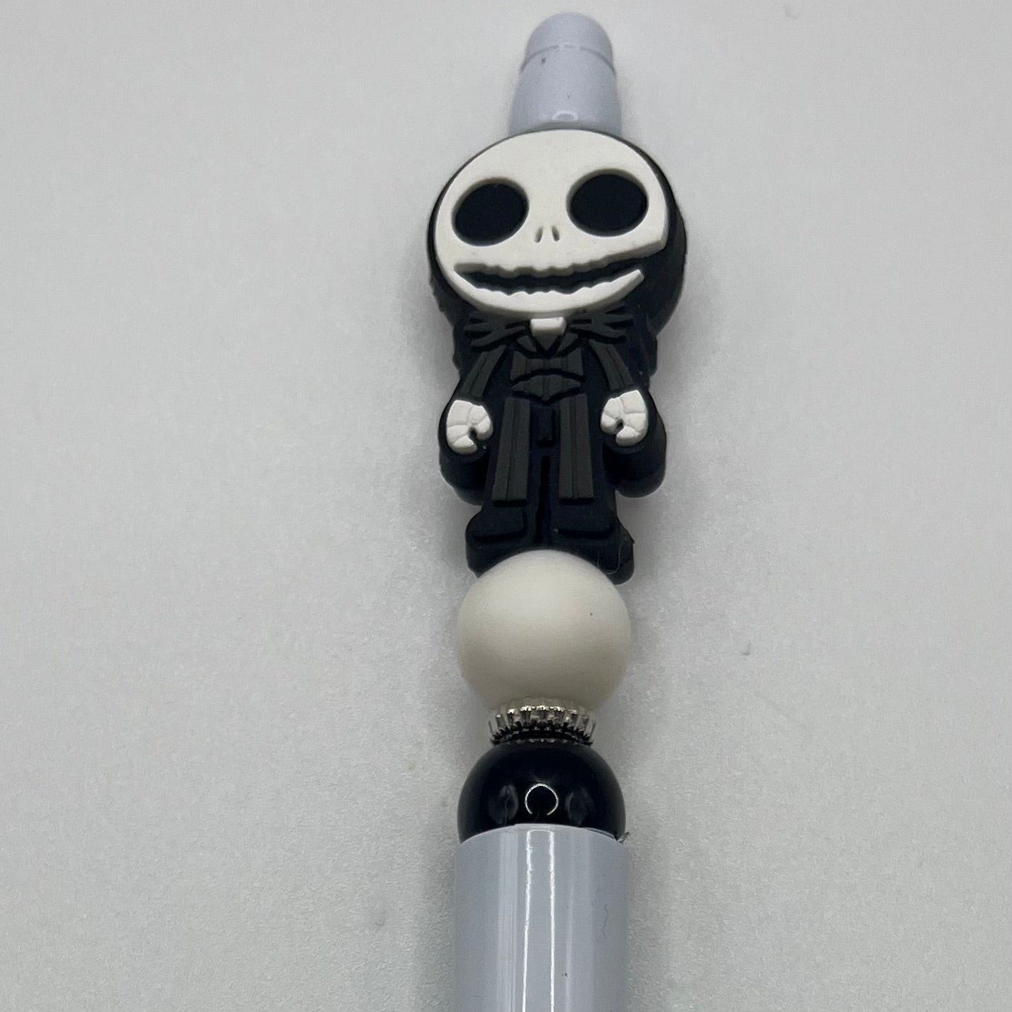 Jack Skellington beaded pen