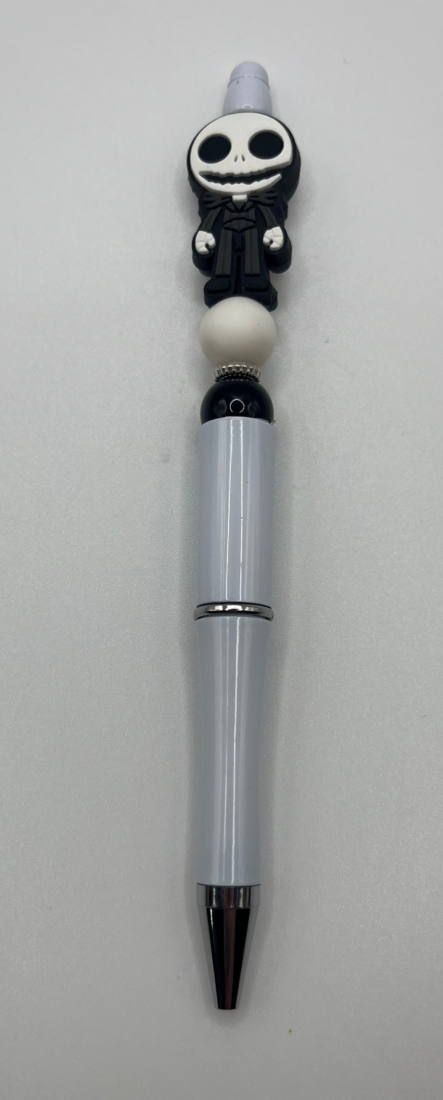 Jack Skellington beaded pen