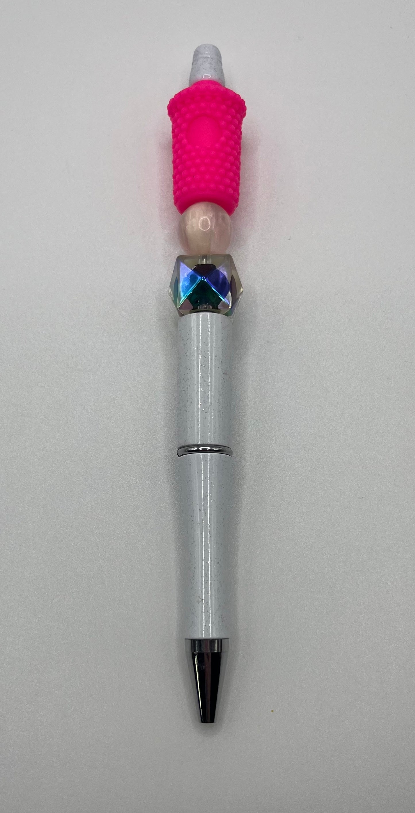 Coffee cup beaded pen